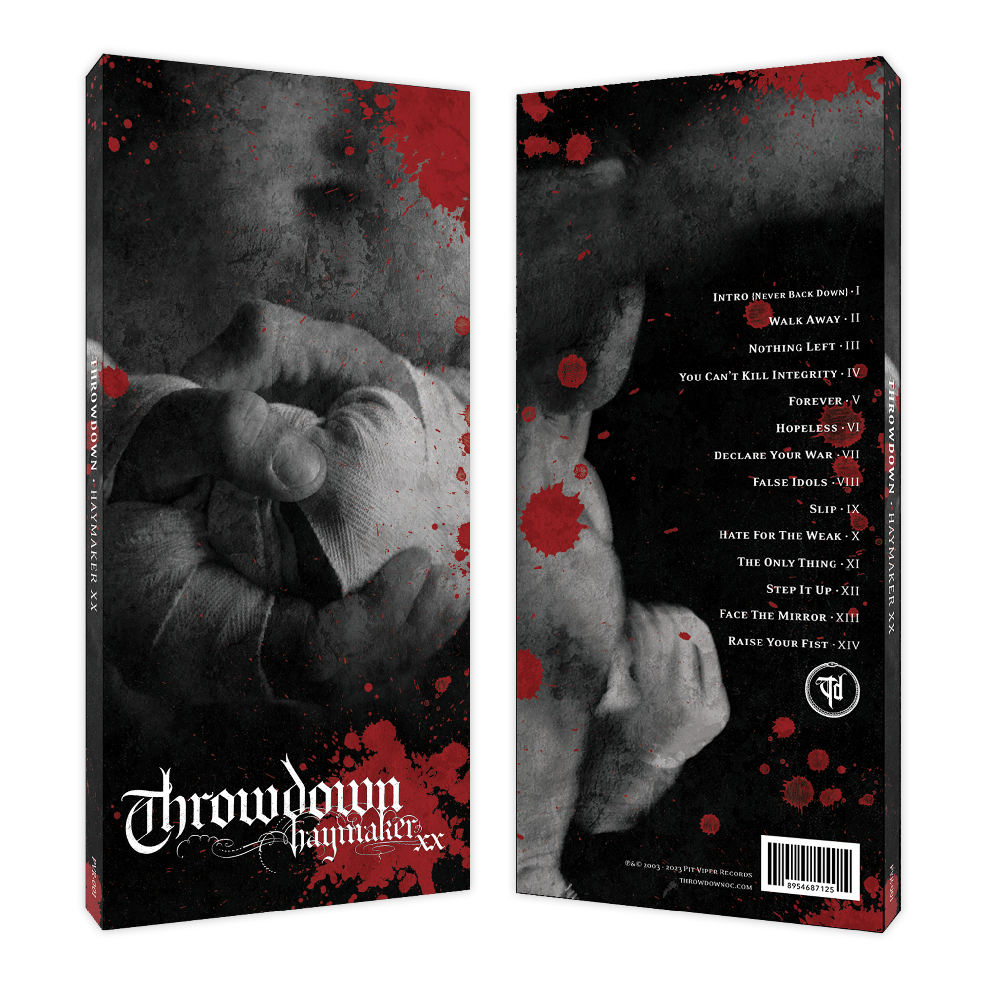 Haymaker XX CD โ Throwdown